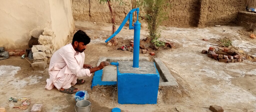 Water Well –92 - Muhammad Aqil and Wife